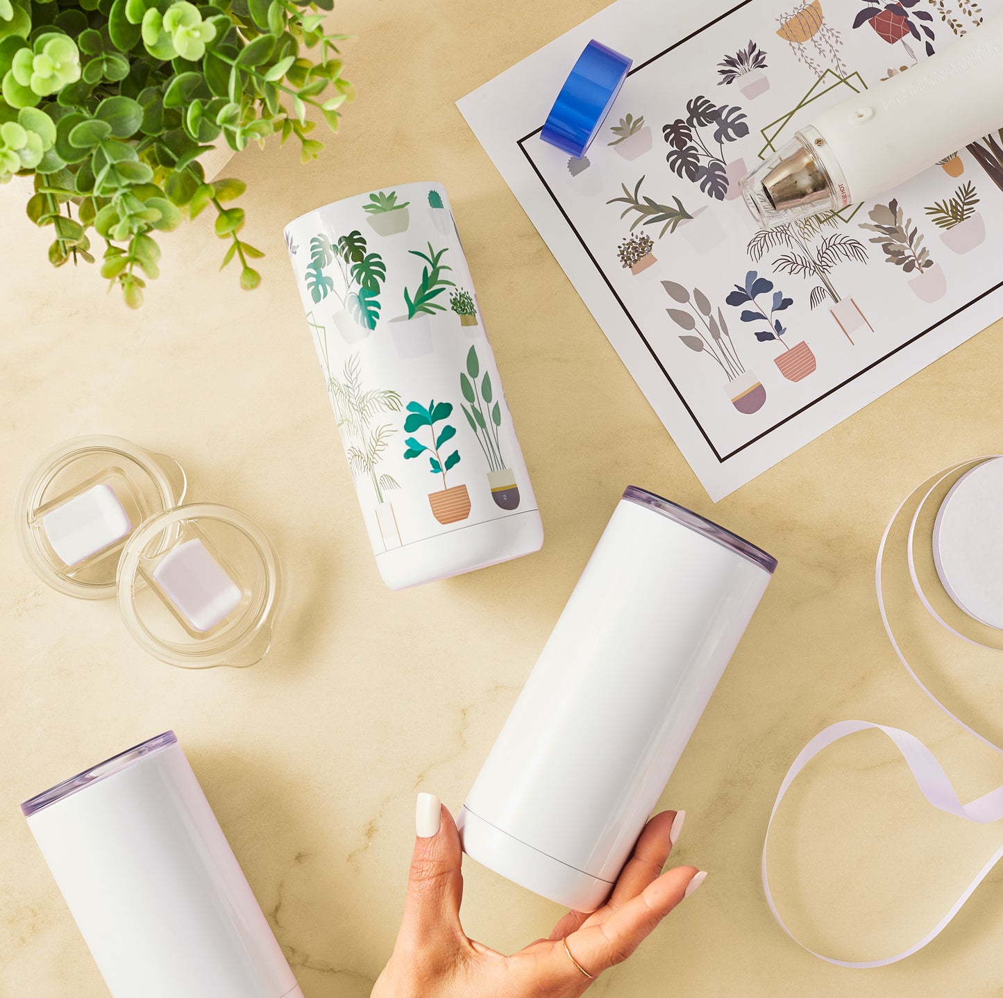 Sublimation Ready Tumblers